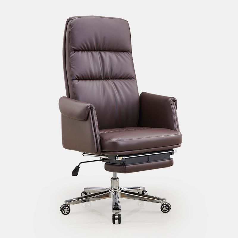 Executive Ergonomic Computer Chair Tilt Mechanism High Back Executive Chair Clearhalo 'furn' 'furn_office_chair' 'Furniture' 'Office Chairs' 'Office Furniture' 'office_chair' 5801605