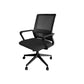 Modern Fixed Arms Office Chair Nylon Black High Back Home Office Chair 1 Piece Casters Included Without Headrest Clearhalo 'furn' 'furn_office_chair' 'Furniture' 'Office Chairs' 'Office Furniture' 'office_chair' 5801648