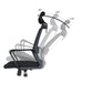 Modern Fixed Arms Office Chair Nylon Black High Back Home Office Chair Clearhalo 'furn' 'furn_office_chair' 'Furniture' 'Office Chairs' 'Office Furniture' 'office_chair' 5801654