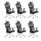 Contemporary High Back Office Chair Ergonomic Adjustable Desk Chair