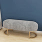 Glam Velvet Foam Bench Solid Color Bench with Legs for Bedroom Clearhalo 'Benches' 'Chairs & Seating' 'furn' 'furn_benches' 'Furniture' 'Living Room Furniture' 5801694