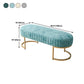 Glam Velvet Foam Bench Solid Color Bench with Legs for Bedroom Clearhalo 'Benches' 'Chairs & Seating' 'furn' 'furn_benches' 'Furniture' 'Living Room Furniture' 5801700