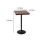 Industrial 1/3/4/5 Pieces Solid Wood Bar Table Set Fixed Table Counter Table Clearhalo 'Bar Furniture' 'furn' 'furn_home_bar_bar_sets' 'Furniture' 'Home Bars & Bar Sets' 'home_bar_bar_sets' 'Kitchen & Dining Furniture' 5802421