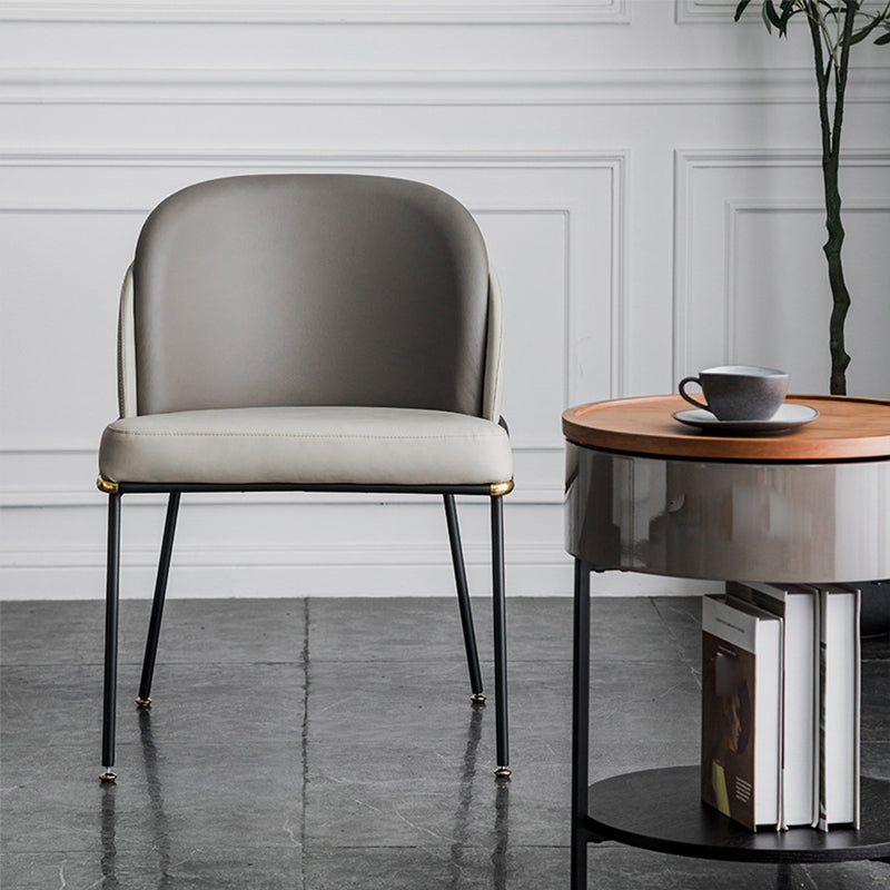 20.08" Wide Industrial Style Single Sofa Chair Pillow Back Armless Chair Clearhalo 'Accent Chairs' 'accent_chairs' 'Chairs & Seating' 'furn' 'furn_accent_chairs' 'Furniture' 'Living Room Furniture' 5802594