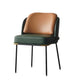 20.08" Wide Industrial Style Single Sofa Chair Pillow Back Armless Chair Brown Green 1 Piece Clearhalo 'Accent Chairs' 'accent_chairs' 'Chairs & Seating' 'furn' 'furn_accent_chairs' 'Furniture' 'Living Room Furniture' 5802609