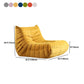 Nordic Style without Armrest Sponge Cushion QualityParsons Chair with Fixed Backrest