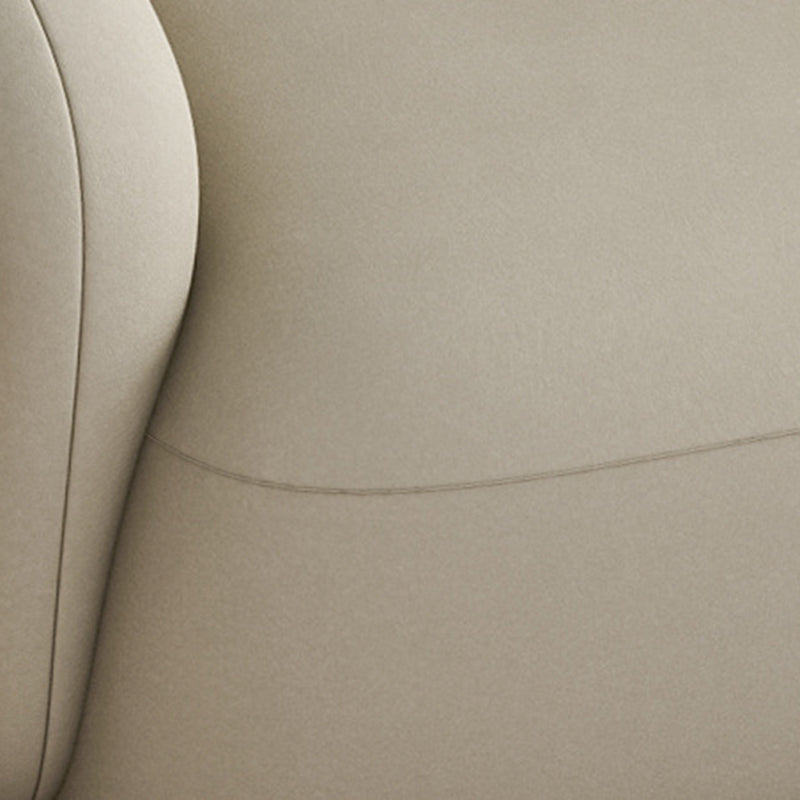 Chaise de canapé unique Scandinave Scandinave Scandinave Chaise de bras de dos fixe pour le salon