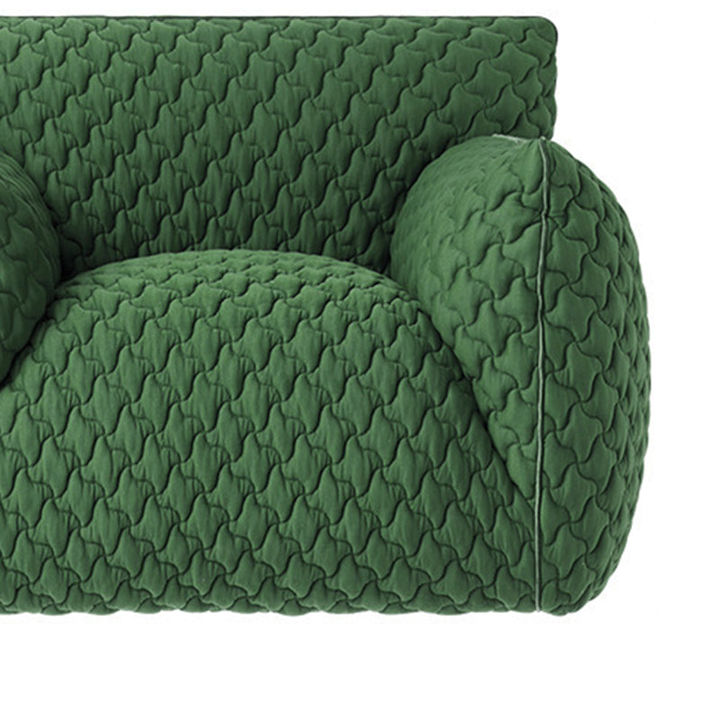 40,55 "breit skandinavischer Single Sofa Stuhl Polyester Twill Armstuhl für Schlafzimmer