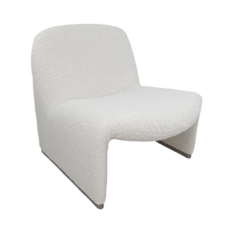 23.2"Wide Tight Back Armless Single Accent Chair for Apartment Clearhalo 'Accent Chairs' 'accent_chairs' 'Chairs & Seating' 'furn' 'furn_accent_chairs' 'Furniture' 'Living Room Furniture' 5802743