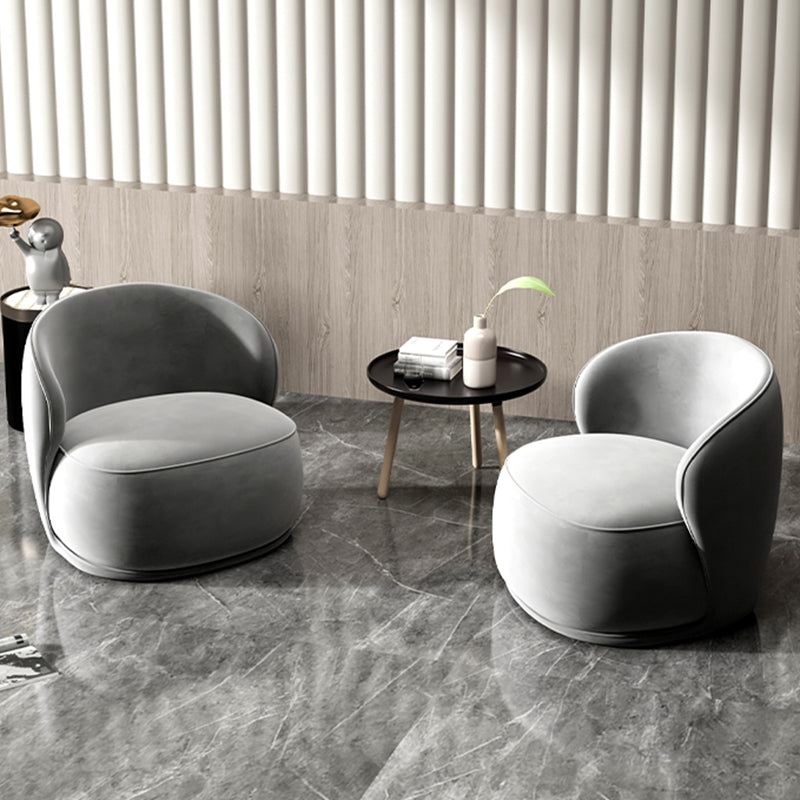 28,7 "sedia accento singolo a bracciale a braccia largo a largo per appartamento