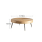 Rustic Style Coffee Cocktail Table 3 Legs Wooden Round Coffee Table Clearhalo 'Coffee & Accent Tables' 'Coffee Tables' 'coffee_tables' 'furn' 'furn_coffee_tables' 'Furniture' 'Living Room Furniture' 5802786