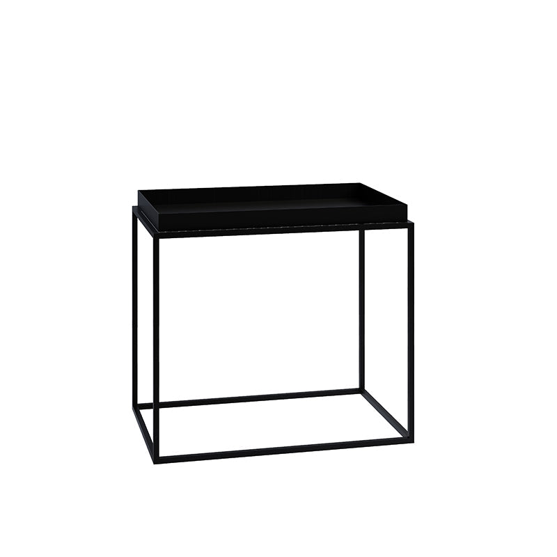 Tavolino moderno in legno tavolino rettangolare a forma di cocktail pieghevole