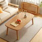 Scandinavian 4 Legs Coffee Table Wooden Coffee Table Set for Living Room Natural Clearhalo 'Coffee & Accent Tables' 'Coffee Tables' 'coffee_tables' 'furn' 'furn_coffee_tables' 'Furniture' 'Living Room Furniture' 5802868