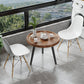 Modern 3 Legs Wooden Coffee Table Round Top Shape Cocktail Table for Living Room Clearhalo 'Coffee & Accent Tables' 'Coffee Tables' 'coffee_tables' 'furn' 'furn_coffee_tables' 'Furniture' 'Living Room Furniture' 5802883