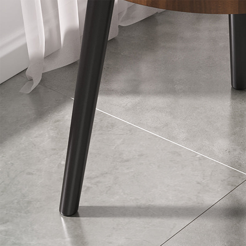 Modern 3 Legs Wooden Coffee Table Round Top Shape Cocktail Table for Living Room Clearhalo 'Coffee & Accent Tables' 'Coffee Tables' 'coffee_tables' 'furn' 'furn_coffee_tables' 'Furniture' 'Living Room Furniture' 5802893