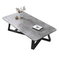 Cross Table Base Design Rectangular Faux Wood Table Ornate Style Coffee Table Clearhalo 'Coffee & Accent Tables' 'Coffee Tables' 'coffee_tables' 'furn' 'furn_coffee_tables' 'Furniture' 'Living Room Furniture' 5802968