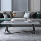 Cross Table Base Design Rectangular Faux Wood Table Ornate Style Coffee Table Clearhalo 'Coffee & Accent Tables' 'Coffee Tables' 'coffee_tables' 'furn' 'furn_coffee_tables' 'Furniture' 'Living Room Furniture' 5802977