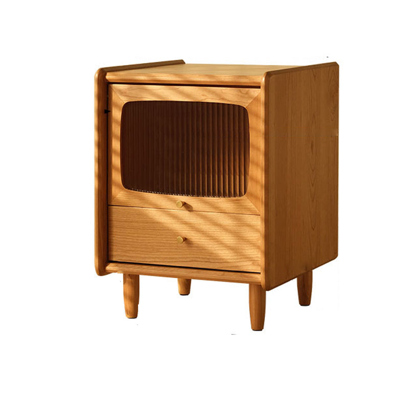 Mesa de madera mediana cajones contemporáneos gabinete de cama