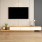 Contemporary Faux Wood TV Stand Console Enclosed Storage TV Stand Clearhalo 'furn' 'furn_tv_stands_entertainment_centers' 'Furniture' 'Living Room Furniture' 'TV Stands & Entertainment Centers' 'TV Stands & Media Storage Furniture' 'tv_stands_entertainment_centers' 5803287