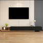 Contemporary Faux Wood TV Stand Console Enclosed Storage TV Stand Clearhalo 'furn' 'furn_tv_stands_entertainment_centers' 'Furniture' 'Living Room Furniture' 'TV Stands & Entertainment Centers' 'TV Stands & Media Storage Furniture' 'tv_stands_entertainment_centers' 5803291