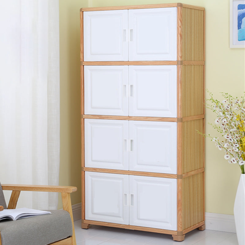 Contemporary 61.02'"Tall 4- Door Cabinet, Rectangle Accent Cabinet