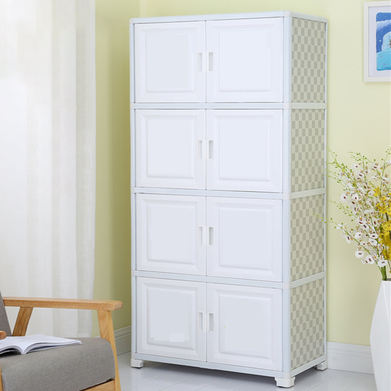 Contemporaneo 61.02 '"armadio a 4 porte, mobile accento rettangolo