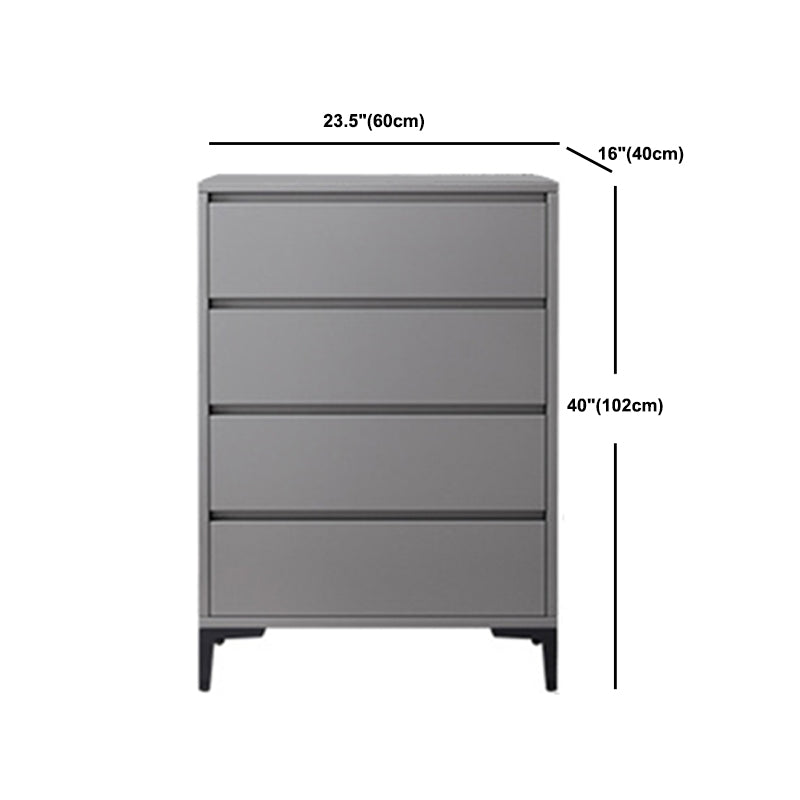 Contemporary Rectangle Accent Chest, Wooden Chest in Grey with Drawers Clearhalo 'Cabinets & Chests' 'cabinets_chests' 'furn' 'furn_cabinets_chests' 'Furniture' 'Living Room Furniture' 5803459