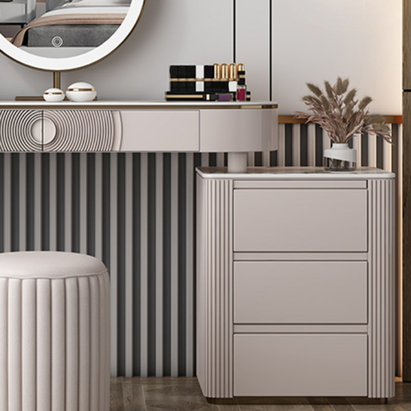 Glam Slate Top Make-up Vanity Set 5-Drawers Eitelkeitsverkederstisch