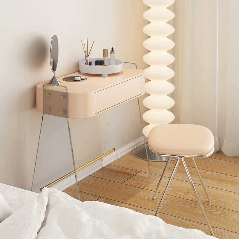 Consejo de tocador contemporáneo 1 Cajón de tocador Juego de mesa de maquillaje