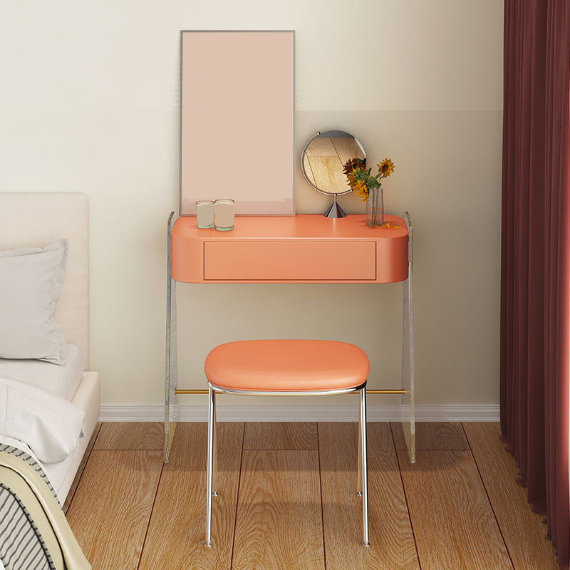 Consejo de tocador contemporáneo 1 Cajón de tocador Juego de mesa de maquillaje