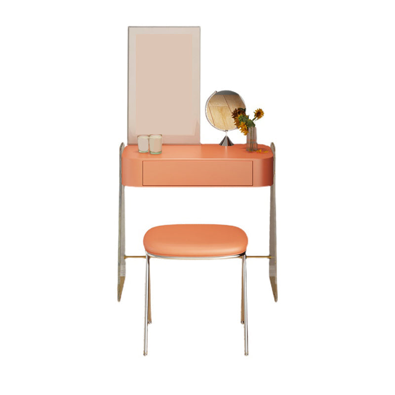 Consejo de tocador contemporáneo 1 Cajón de tocador Juego de mesa de maquillaje