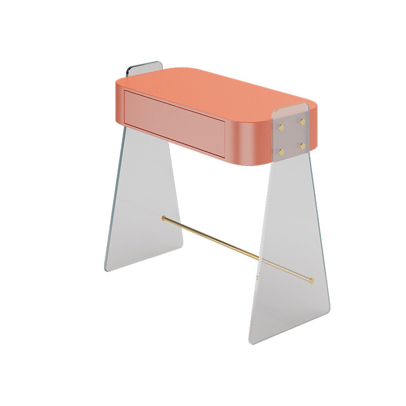 Consejo de tocador contemporáneo 1 Cajón de tocador Juego de mesa de maquillaje