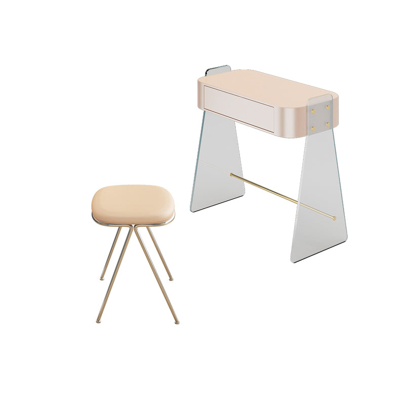 Consejo de tocador contemporáneo 1 Cajón de tocador Juego de mesa de maquillaje