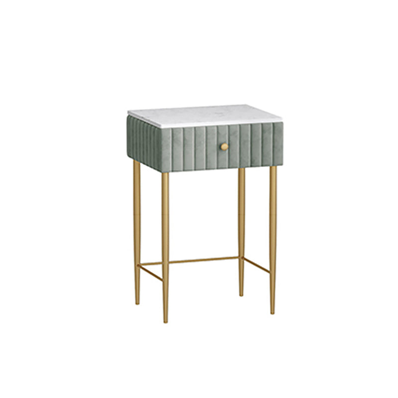 29,5 "hoher Glam Make -up Eitelkeitschreibtisch 1 Schubladen Schminktisch für Schlafzimmer