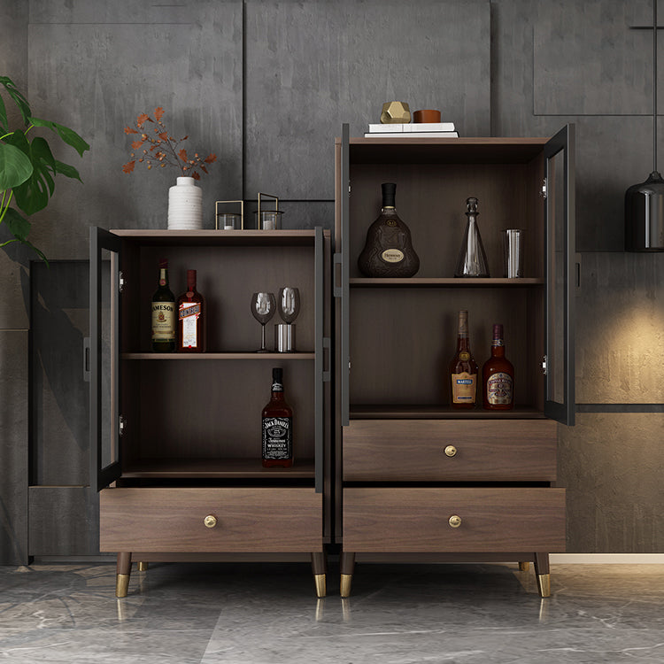 Armadio in stile glam Armadio artificiale Sideboard cucina in legno per sala da pranzo