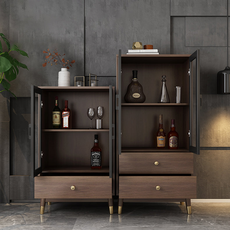 Armadio in stile glam Armadio artificiale Sideboard cucina in legno per sala da pranzo