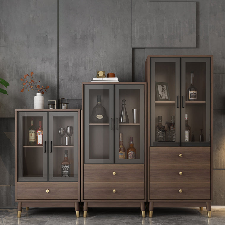 Armadio in stile glam Armadio artificiale Sideboard cucina in legno per sala da pranzo