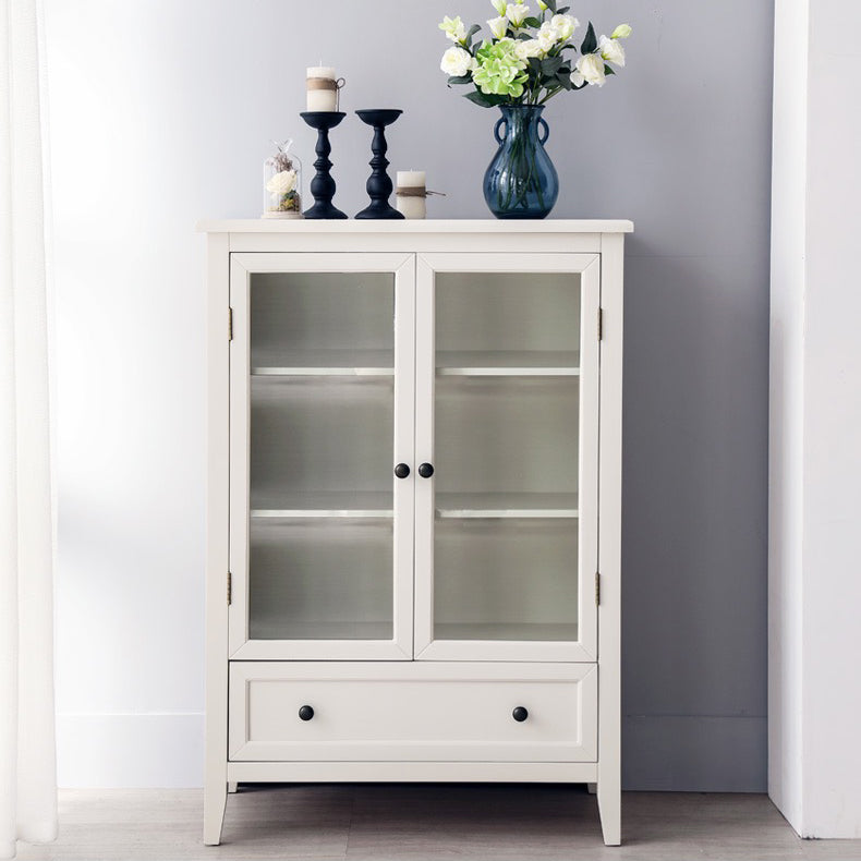 Credenza da cucina con cornice in rovere contemporanea per sala da pranzo