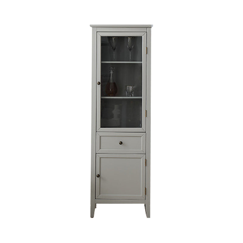 Credenza da cucina con cornice in rovere contemporanea per sala da pranzo