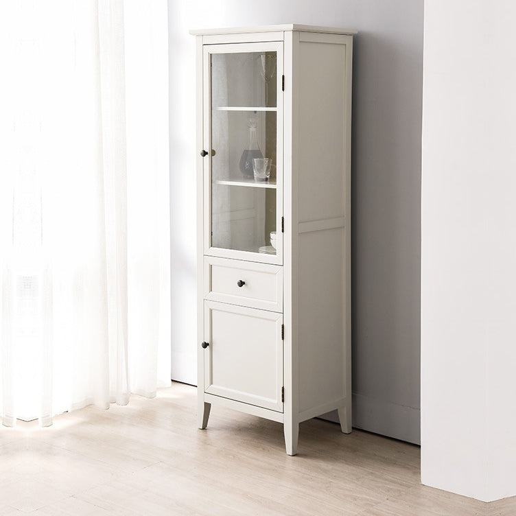 Credenza da cucina con cornice in rovere contemporanea per sala da pranzo