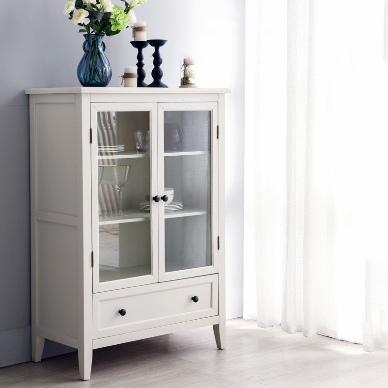 Credenza da cucina con cornice in rovere contemporanea per sala da pranzo