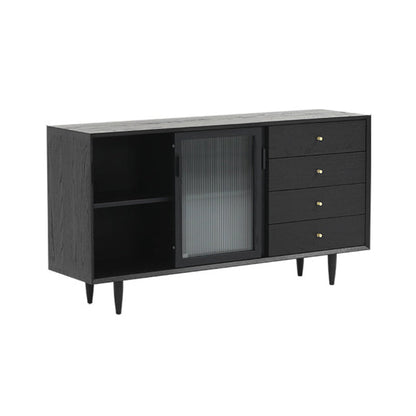 Modern Cupboard 4 Drawer 2 Doors Kitchen Sideboard for Dining Room
