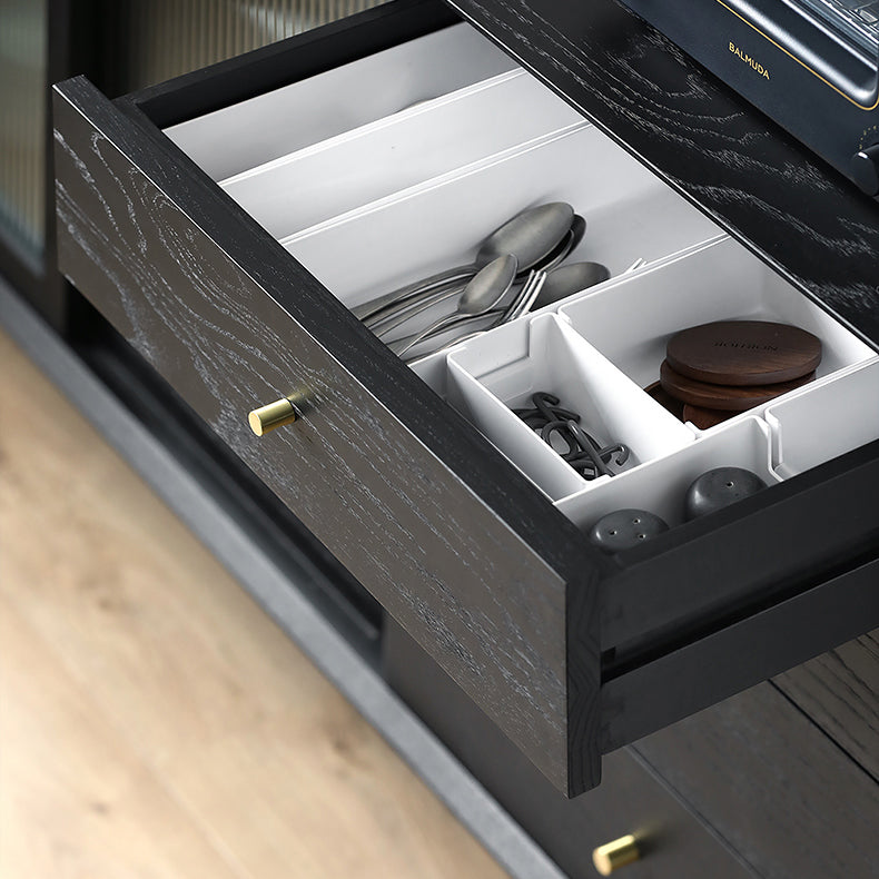 Modern Cupboard 4 Drawer 2 Doors Kitchen Sideboard for Dining Room