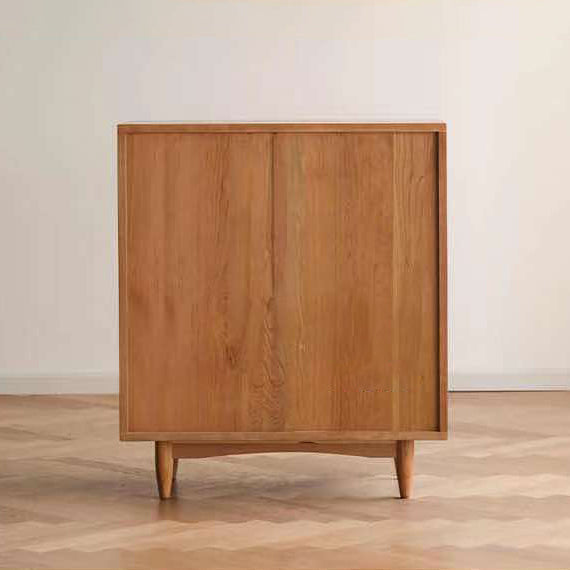 4 Türen 33 "l Server Einfacher Holzrahmen -Buffet -Server für Esszimmer