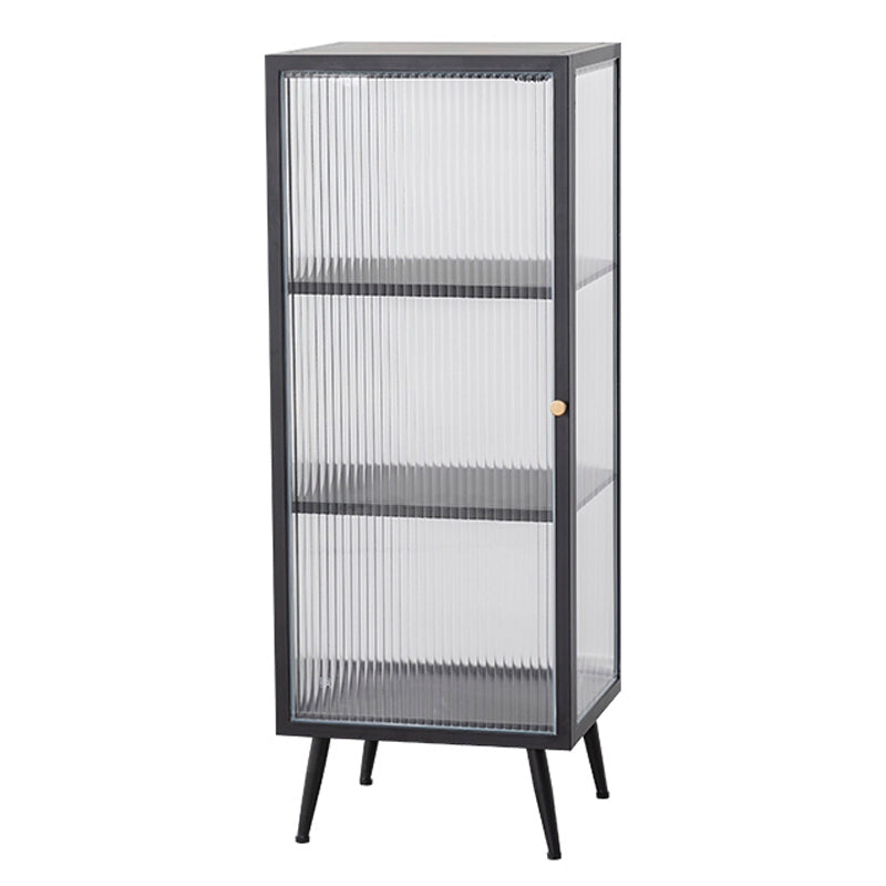 Server buffet cucina in stile glam Server da pranzo in metallo in metallo per soggiorno