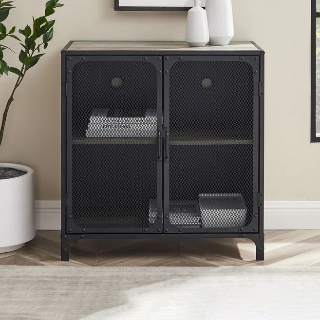 Armoire à plateaux de cuisine en bois d'armoire de serveur moderne avec rangement