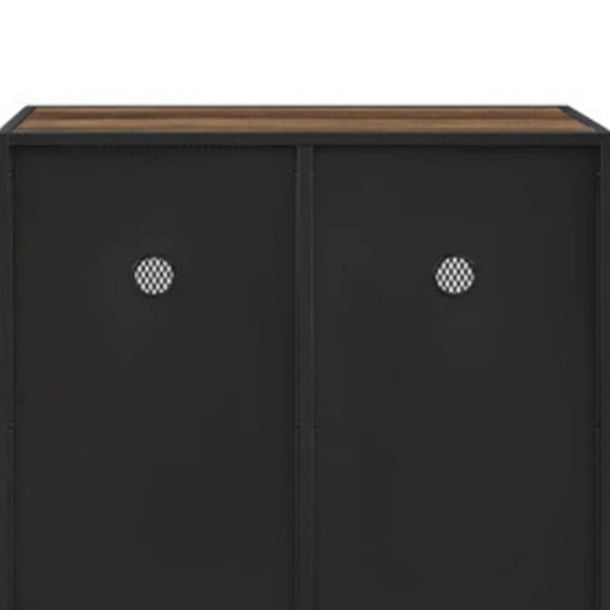 Armoire à plateaux de cuisine en bois d'armoire de serveur moderne avec rangement