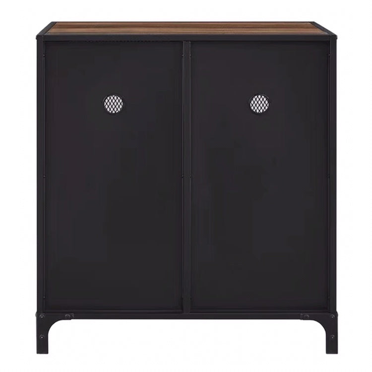 Armoire à plateaux de cuisine en bois d'armoire de serveur moderne avec rangement