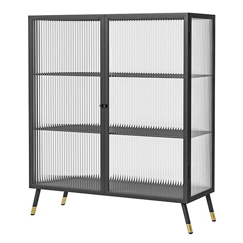 IJzeren op de eetkamer dressoir Cabinet Glam Server Cabinet met opslag