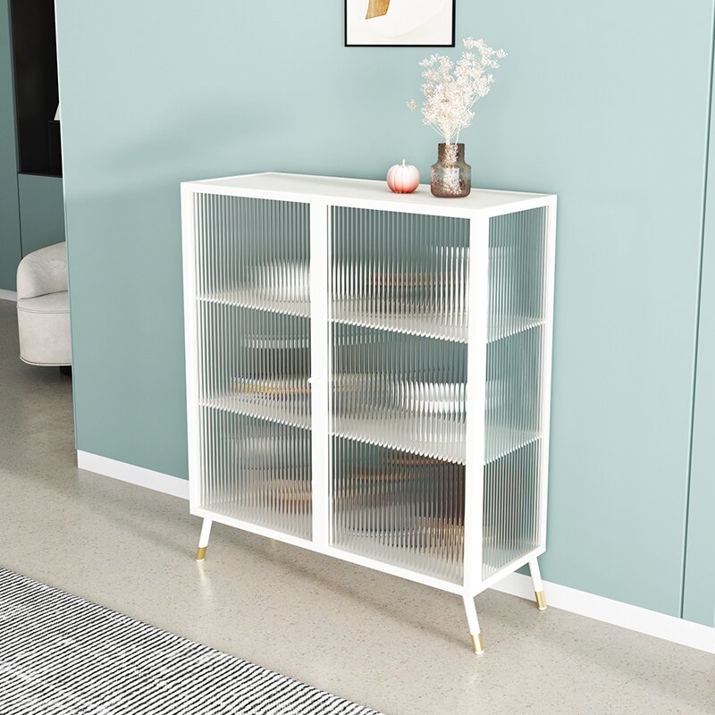IJzeren op de eetkamer dressoir Cabinet Glam Server Cabinet met opslag